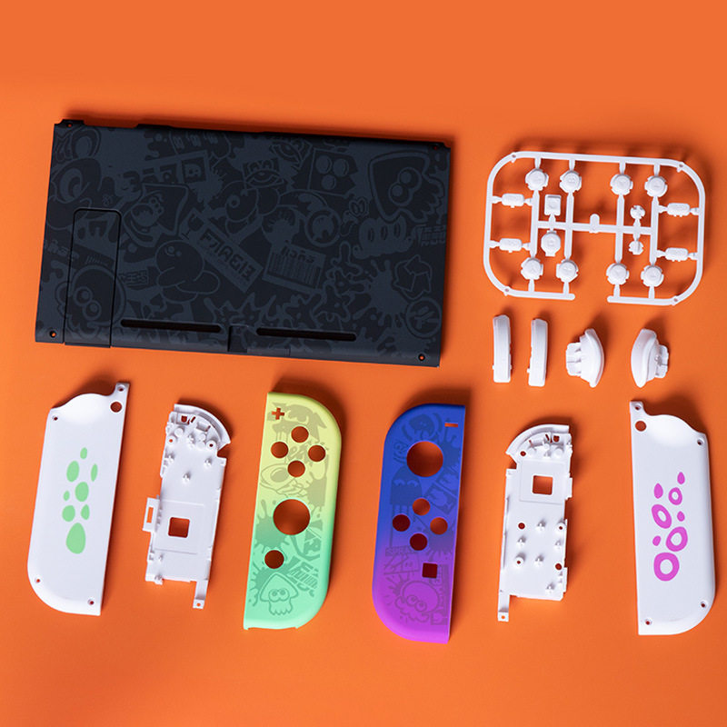 Cooler Nintendo Switch Splatoon 3 Modified Shell Splatoon3 Handle Shell Host Back Shell Accessories