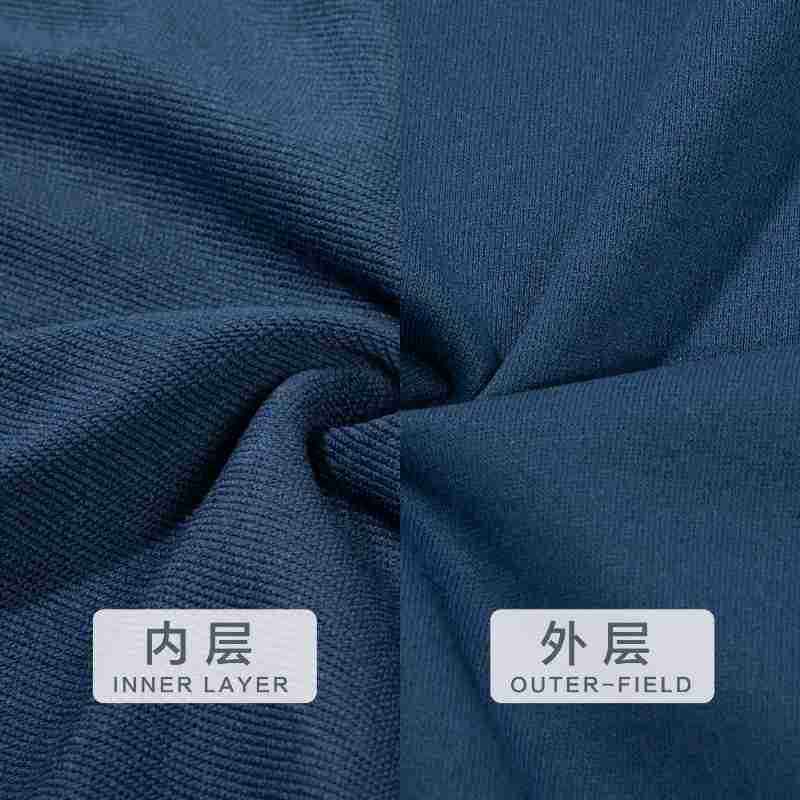 跨境亚马逊春秋季落肩宽松涤纶纯色连帽卫衣男女款情侣套头长袖衫