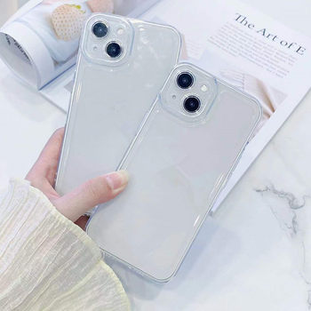For iPhone13 transparent phone case for Apple 12pro max all-inclusive soft case 14 space case protective case