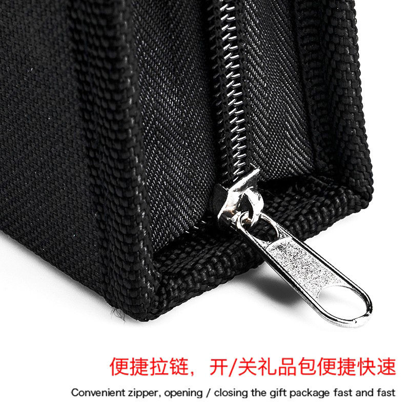 Cloth bag baking tool five-piece stainless steel barbecue tool suit food clip frying shovel knife and fork oil sweep outdoor camping