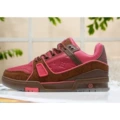 Donkey brand red brown gray