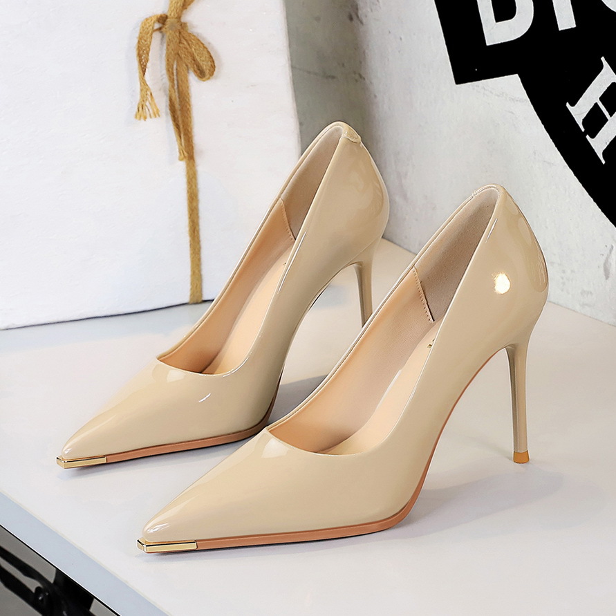 (Mới) Mã B1072 Giá 640K: Giày Cao Gót Nữ Huesin Sexy Gợi Cảm Sexy Mũi Nhọn Gót Nhọn Phong Cách Âu Mỹ Giày Dép Nữ Chất Liệu G02 Sản Phẩm Mới, (Miễn Phí Vận Chuyển Toàn Quốc).