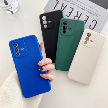 For vivoS19 Fine Hole Frosted TPU Straight Edge Y200 Protective Case iqooneo9 Rubik's Cube Silicone Phone Case