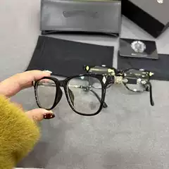 European and American Overseas New Sunglasses for Men and Women Square Frame Flat Mirrors Classic Travel Fashion Optical Glasses 2272