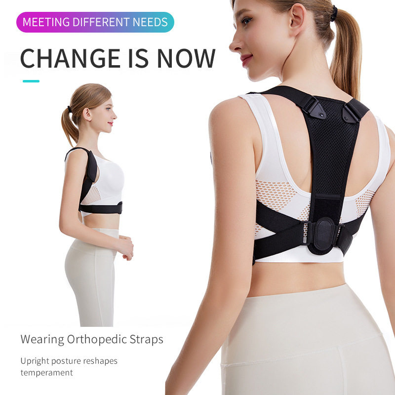 Specially Designed for Cross-Border Use, Posture Corrector Belt for Back Posture Correction, Anti-Hunchback Correction Belt, Chest Straightening, Abdominal Tightening, Slimming Correction and Shaping