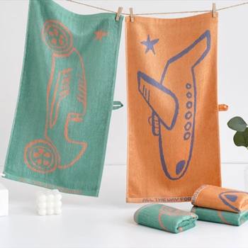 Tianyuan Home Textile Bamboo Fiber Towel Face Wash Household Cartoon Little Children Girls Boys Wipe Sweat Absorbing Sweat Than Pure Cotton Cotton