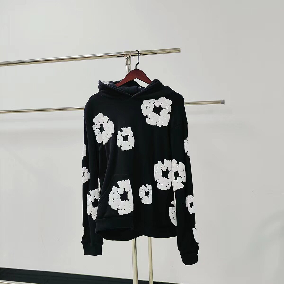 450G High Edition Denim Tears Hoodie Kapok Foam Print Denim Tears Hoodie Men