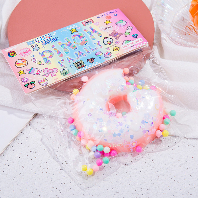 ノッチド ドーナツ ピンク