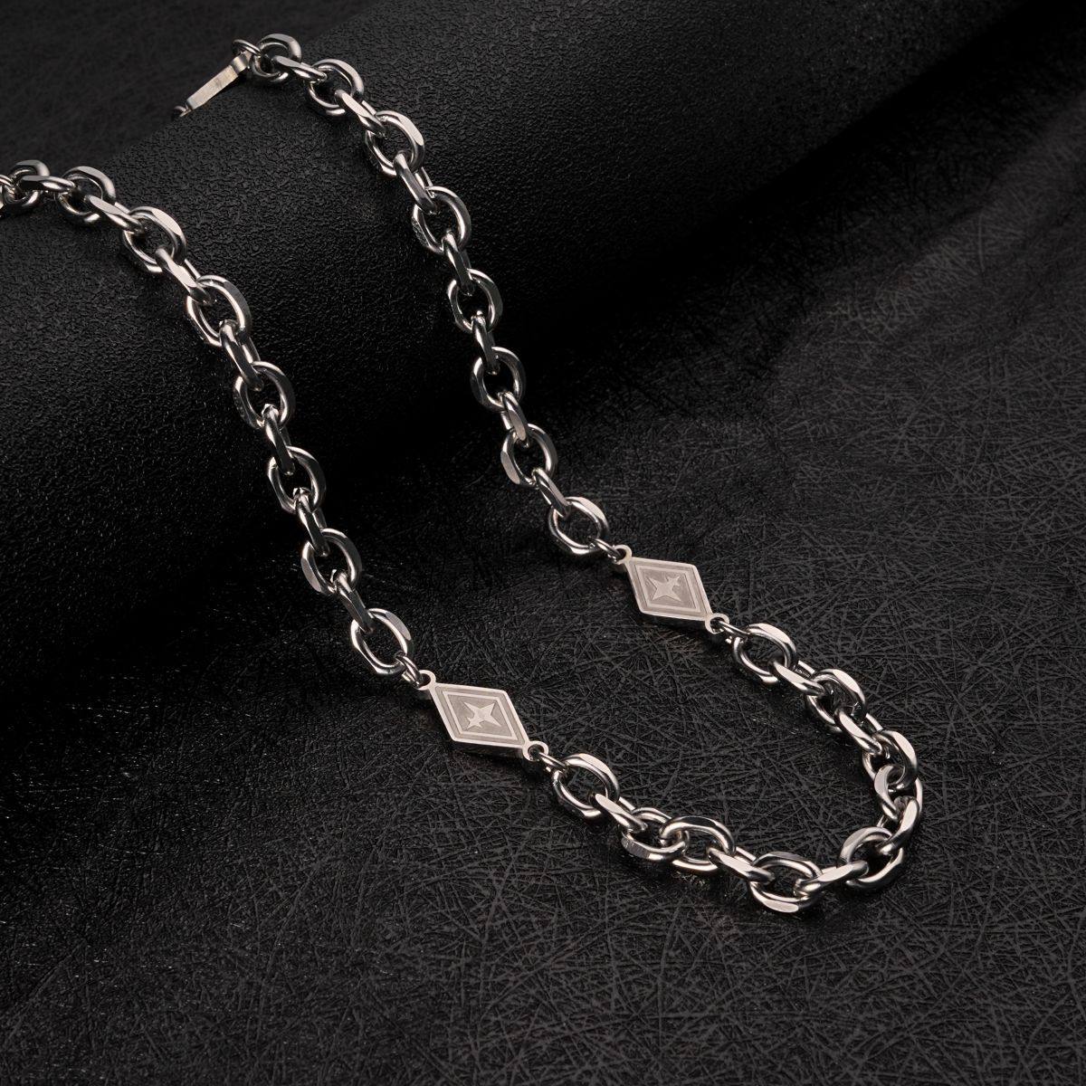 项链男钛钢不掉色简约百搭饰品女毛衣链新款时尚个性爆款嘻哈配饰