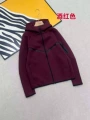 Burgundy coat