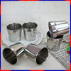 Korean-style Stainless Steel Double-layer Portable Water Cup Beer Cup Home Commercial Cup Beverage Cup Restaurant Catering Bar Cup