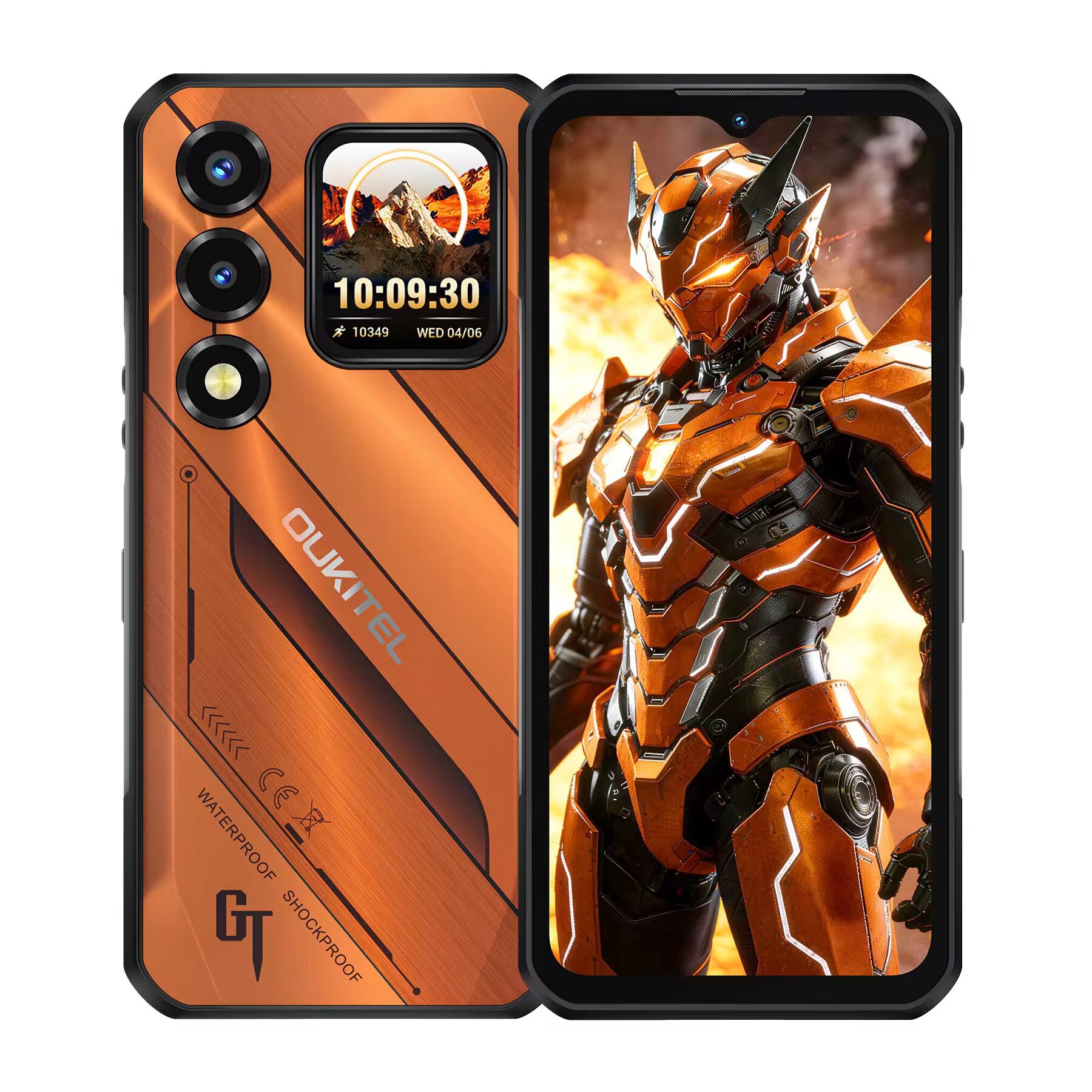 新品欧奇WP66智能双屏三防手机全网通5G超长待机6.6寸屏防水防摔