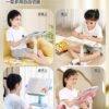 Bookshelf Can Be Lifted and Lowered for Children to Read, Multifunctional Book Stand, Primary School Student Desktop Adjustable