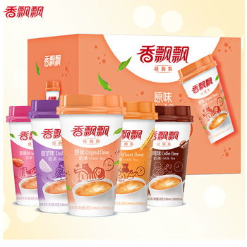 Xiangpiaopiao Milk Tea 80g*3 Cups Taro Original Coffee Classic Assam Milk Tea Afternoon Tea Substitute Drink