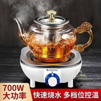 Electric Ceramic Stove Tea Maker High Temperature Resistant Glass Teapot Fully Automatic Small Water Kettle Household Electric Teapot Tea Set