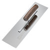 Stainless Steel Trowel Northeast Bricklayer's Manual Plastering Trowel Mortar Curved Handle Trowel Plastering Trowel
