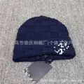 Pure plaid navy blue