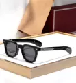 Black silver frame, grey lens