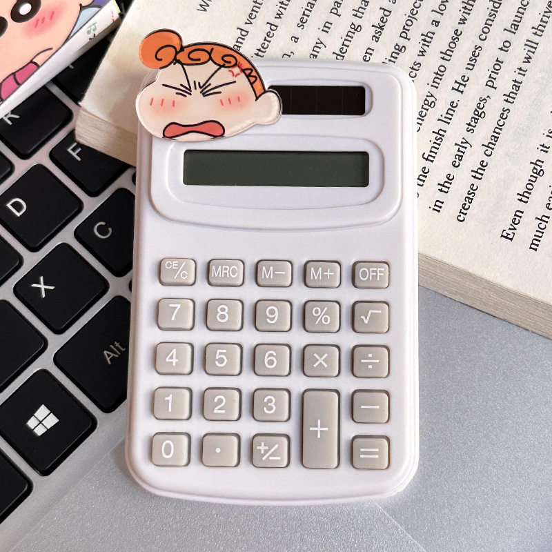 计算器创意可爱卡通学生办公文化用品高颜值迷你便携计算机批发