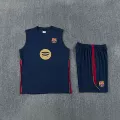 26-27 Barcelona royal blue vest set