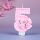 Трансграничная креативная цифровая свеча new girl pink bow cute с розовым бантом, торт на день рождения 0-9 лет, оптовая продажа Amazon mini 1
