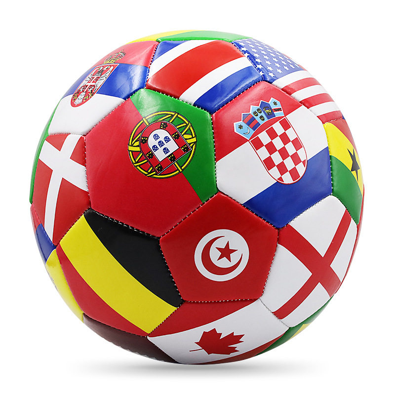 No. 5 PVC 2.7 thickened youth adult training No. 5 million national flag competition football teaching training ball