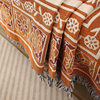 Light Luxury Retro Style Single Sofa Towel Sofa Blanket Tablecloth Camping Blanket B&B Hotel Decorative Blanket