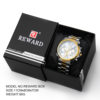 Reward Watch Gift Packaging Box Original Watch Box High-End Watch Gift Box Cross-Border Heaven and Earth Cover Packaging Box Square Box
