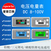 Two-wire 8-100V Digital voltmeter digital display power meter battery power display percentage voltage power