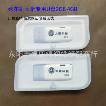 Special Storage USB Flash Drive for Computer Embroidery Machine Accessories, Dahao USB Flash Drive, USB 2Gb 4Gb, High-Quality National Style Design