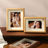 Wooden hollow stereo photo frame table wholesale 5 inch 6 photo frame 7 wall 8 glass photo frame manufacturer a4 picture frame