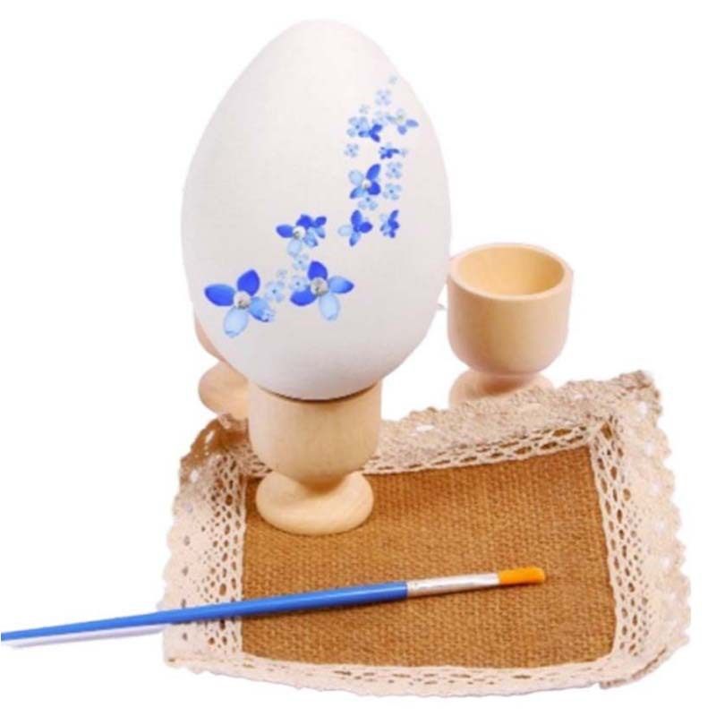 10cm Easter egg painting white eggshell simulation diy jewelry stickers ins holiday decoration stall wholesale