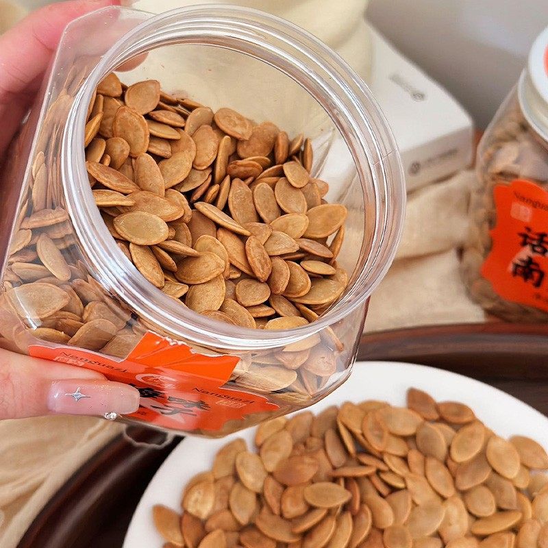 Dachunfeng Plum Flavor Watermelon Seeds 300g Canned Pumpkin Seeds Snack Roasted Nuts New Year Food Dried Fruit