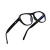 2025 New Gm Ultra-Light Tr Glasses Frame for Women, Versatile Flat Glasses, Early Eight Plain-Faced Round Face Anti-Blue Light Glasses