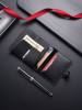 2025 Cross-Border Multi-Card Slot Automatic Card Pop-Up Wallet New Men's Small Card Holder European and American Business Buckle Thin Card Case