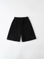 Black red label