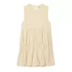 Pb&Za Women's Clothing 2026 Summer New Fashion Fresh Style Pleated Balloon Style Dress 4661328