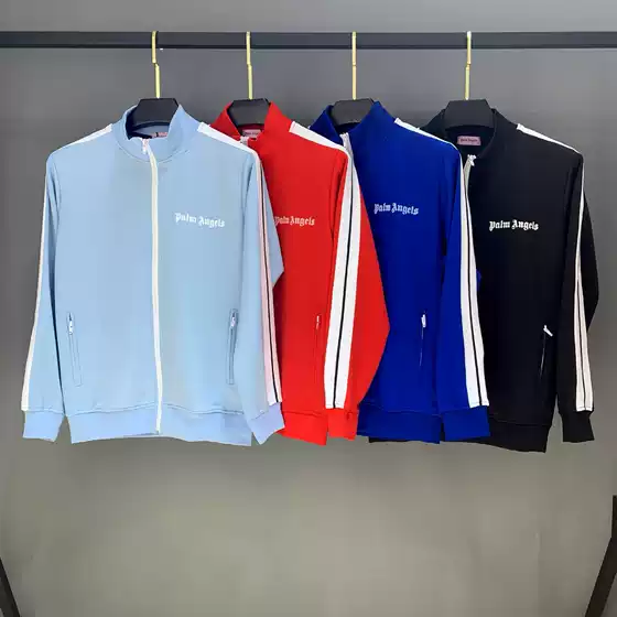 Cross-border Batch PA Sports Suit Jacket Flocking Printed Color-block Bar Ribbon Sports Shorts for Male and Female Students School Uniform