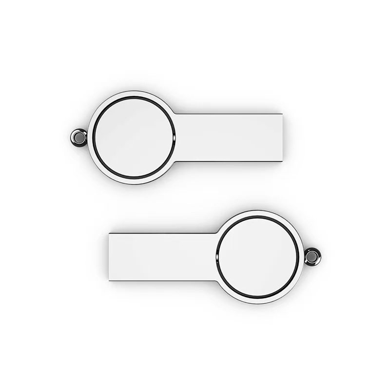 Metal USB Flash Drive Rotating Creative USB Drive 16g - Personalized Custom USB Drive 32g Exhibition Promotion 64g School Graduation 128g