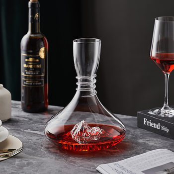 Creative Crystal Glass Quick Red Wine Decanter Commercial European Style Personalized Wine Decanter Home Wholesale