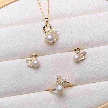 New Little Swan pendant necklace high color retention fashion clavicle chain popular jewelry necklace