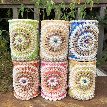 Natural Conch Shell Pen Craft Ornaments Seaside Holiday Creative Gift for Girlfriends Children Birthday Gift