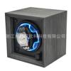 Black Walnut Wood 5-Speed Single-Watch Mechanical Watch Jewelry Box Automatic Watch Winder Electric Winding Watch Case with Ambient Lighting