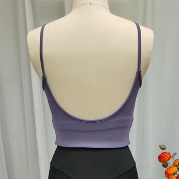 New Yoga Vest for Women Running Sports Beautiful Back Sexy Fitness Sling High Waist Dance Training Sling Top