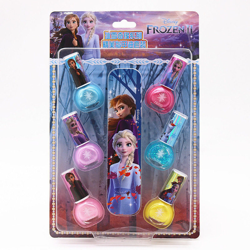 Children's Nail Polish Frozen Snow White Sophia Tear Nail Set Girls Nail Art Toy