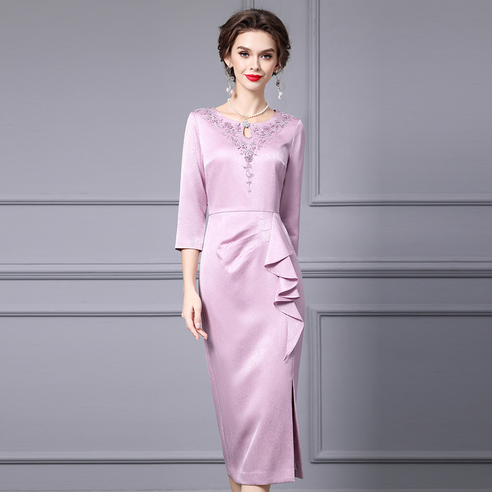 (Mới) Mã A9837 Giá 4380K: Váy Đầm Liền Thân Nữ Shtdc Hàng Mùa Xuân Thu Đông Trung Niên Thời Trang Nữ Chất Liệu G06 Sản Phẩm Mới, (Miễn Phí Vận Chuyển Toàn Quốc).