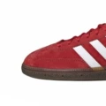 Red with white label