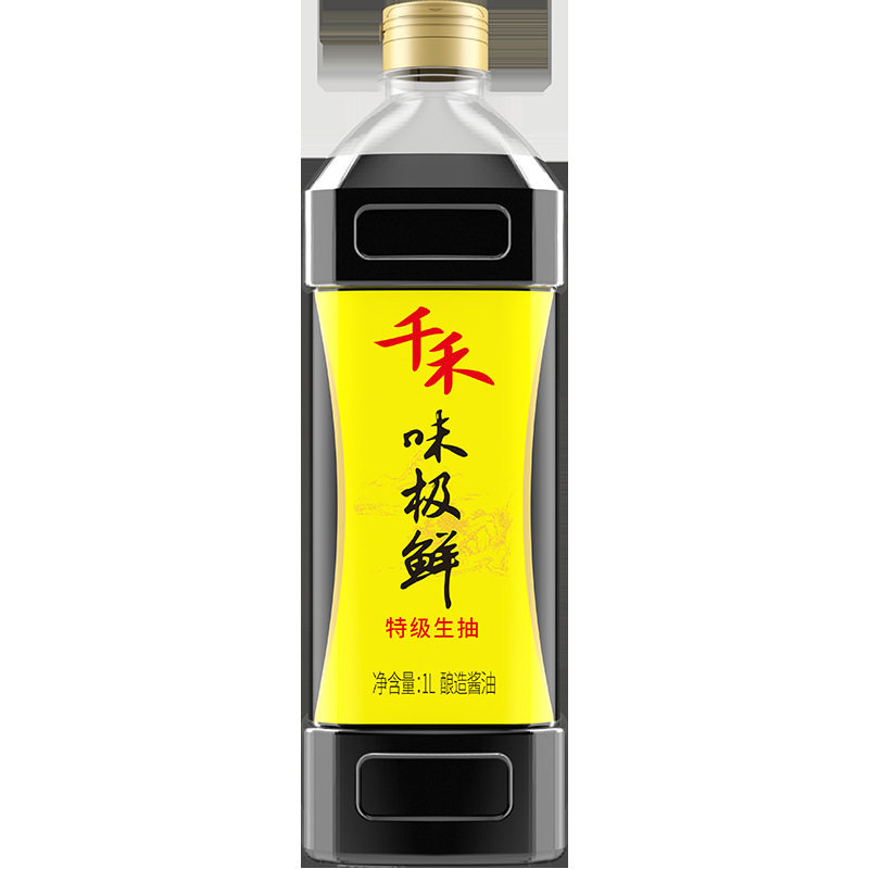 [Qianhe] Super Fresh Soy sauce 1L cold sauce seasoning cooking stir-fry