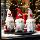 Трансграничный Санта-Клаус, Карликовый Эльф, украшение окон выдвижной безликой куклой, регулируемые рождественские украшения mini 0