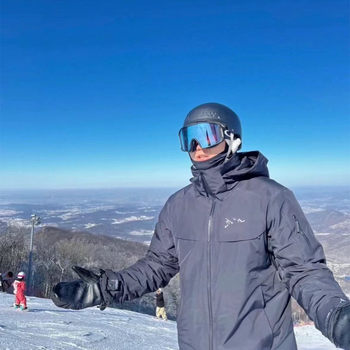 Niaojia Grocery Shopping Macai down Jacket with Temperature-Locking, Windproof, Warm, Removable Hood, Outdoor Light Luxury Ski Jacket